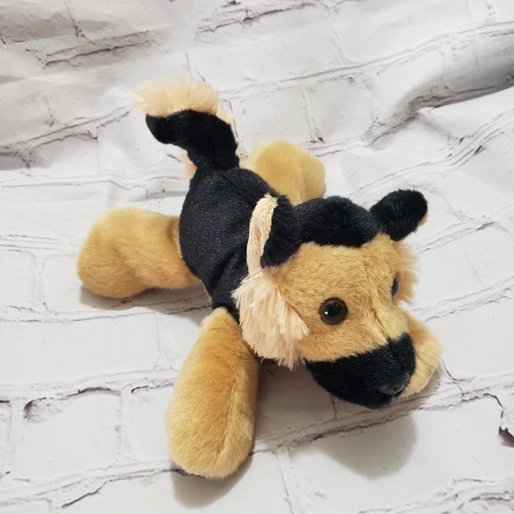 🌞SOLD🌞 Aurora Flopsie Bismarck German Shepherd Plush 9-inch Stuffed Toy 2019 - Picture 2 of 7